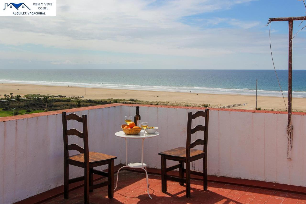 Apartamento Calle Cadiz Conil De La Frontera Esterno foto