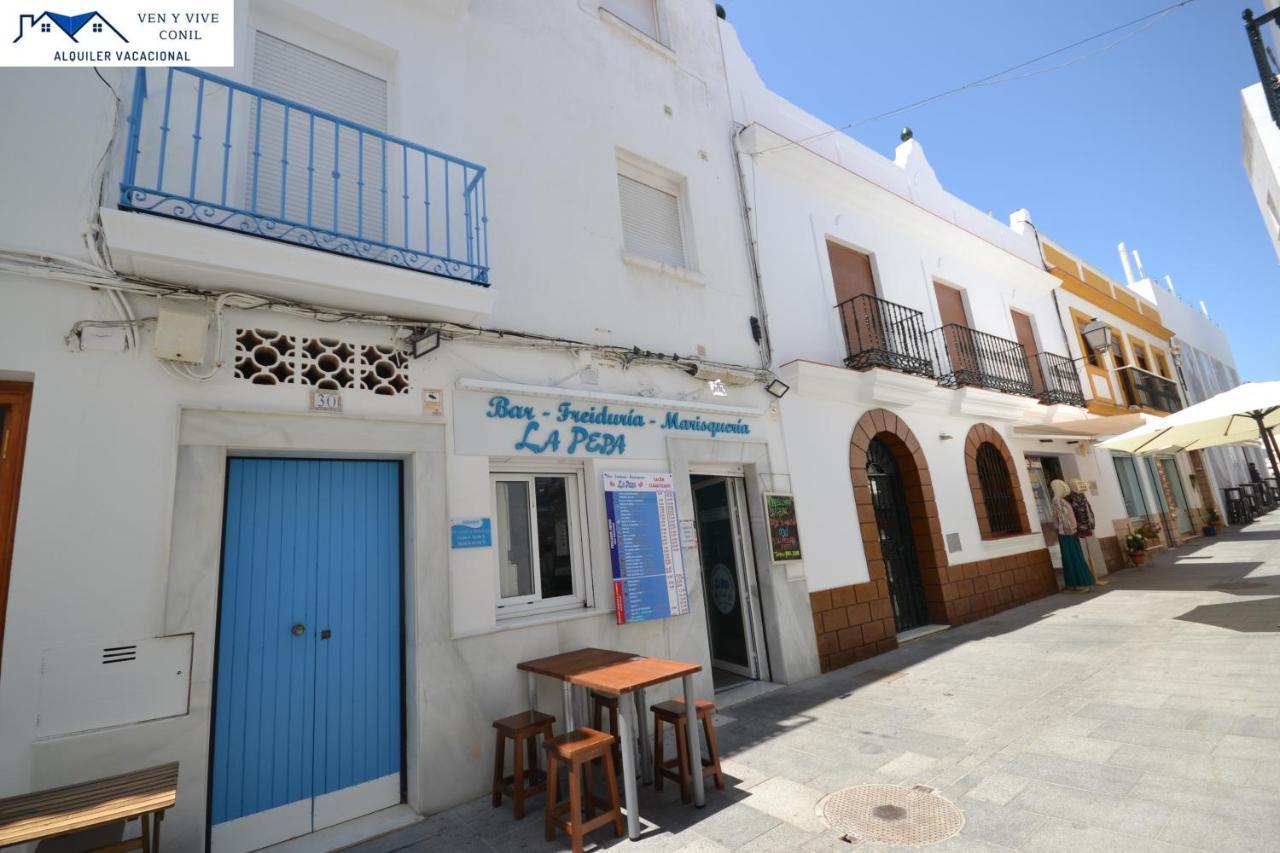 Apartamento Calle Cadiz Conil De La Frontera Esterno foto